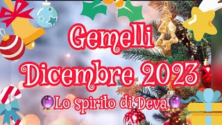 Previsione Gemelli ♊️ Dicembre 2023 oroscopo oroscopo charms gemelli cartomanzia [upl. by Wsan]