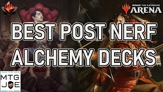 POST NERF  Weekly Best Alchemy Decks  MTG Arena Meta  Magic the Gathering [upl. by Aciret]