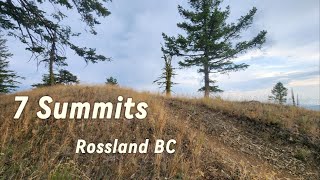 Seven Summits Trail Rossland BC the best XC loop [upl. by Taryn543]