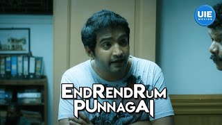 Endrendrum Punnagai Movie Scenes  A hilarious scenario unfolds at the police station   Jiiva [upl. by Eladnyl]