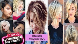 Amazing Long amp Short Assymatrical bob haircut ideas  ZouhairBahaoui Trendyafashion [upl. by Weintrob]