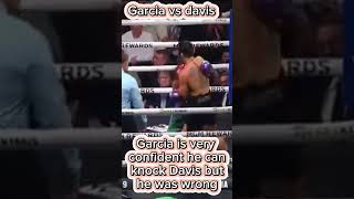 Garcia vs Davis Garcia was KO boxing everyone highlights boxingmatch fypシ゚viral [upl. by Ennovihs712]