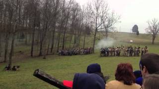 Mill Springs National Battlefield Civil War Battle Reenactm [upl. by Cottrell731]