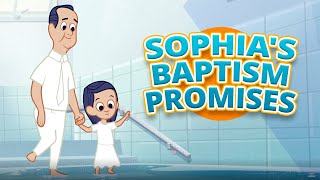 Sophias Baptism Promises  Growing Faith [upl. by Ahsirahc]