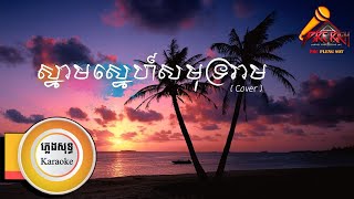 ស្នាមស្នេហ៍សមុទ្ររាម  Raksa Cover  ភ្លេងសុទ្ធ១០០ [upl. by Jutta]