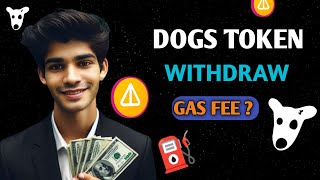 Dogs token Claim Prosses  How to deposit ton gas fee [upl. by Natividad]