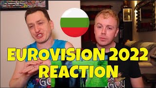 BULGARIA EUROVISION 2022 REACTION INTELLIGENT MUSIC PROJECT  INTENTION [upl. by Luapsemaj]