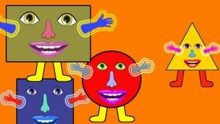 SHAPES SONG  NURSERY RHYMES  THE TODDLERS TV [upl. by Nylrak548]