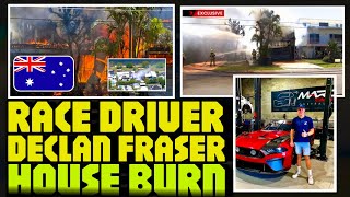 Bathurst 1000 driver Declan Fraser house burns down in huge blaze while racing at Mount Panorama [upl. by Halak]