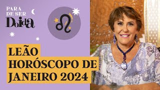 LEÃO  JANEIRO de 2024 MÁRCIA FERNANDES faz PREVISÕES para o SIGNO [upl. by Enamrej445]