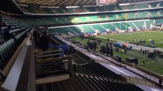 A look inside Twickenham Stadium [upl. by Ellinnet295]