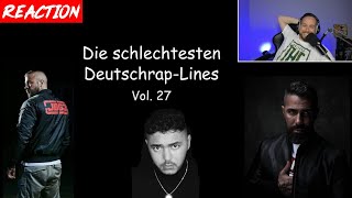 Die schlechtesten DeutschrapLines ❌ mit BUSHIDO KOLLEGAH KALIM KC REBELL uvm ► Reaction ◄ [upl. by Hazem594]