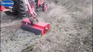 kubota tractor harriston Sidemower mower grass [upl. by Agretha540]