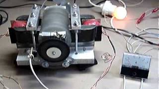 Magnet assisted reluctance motor test [upl. by Atinuahs328]