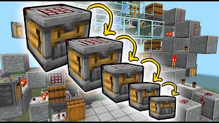 Crafty Crafter Crafting Crafters Crafter and Piston farms 121 Minecraft [upl. by Helm]