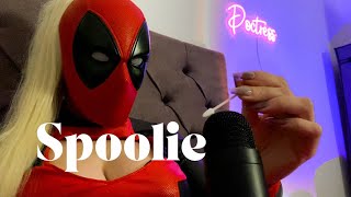 Silicone spoolie brushing ✨ Snuggly series ASMR [upl. by Oirobil]