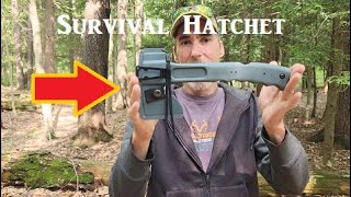 Camillus Survival Hatchet with Saw Awesome [upl. by Aveline]