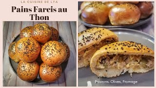 Recette facile de Pain Farci au Thon et Fromage Buns Maison [upl. by Ennalyrehc]