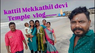 kattil Mekkathil devi Temple vlog 🙏🏻 [upl. by Rabassa]