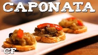 Caponata Antepasto de beringela CookFork [upl. by Walston]