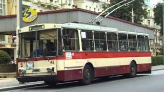 MARIANSKE LAZNE TROLLEYBUSES JULY 1998 [upl. by Hamlen874]