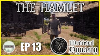 Medieval Dynasty Gameplay  The Hamlet🏡 EP 13  A Farmer [upl. by Adeirf]