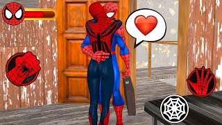 SPIDERMAN and SPIDERWOMAN LOVE STORY in Garrys Mod [upl. by Rosco]