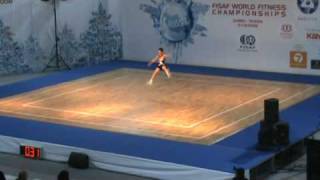 Sports Aerobics Dubna 2008 Kenji Fujihara [upl. by Hanauq459]