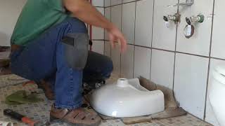 Instalacion de lavabo de baño Amatepec [upl. by Gile]