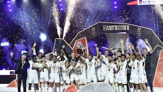 Real Madrid winning moment for supercopa de Espana 2024 supercopa [upl. by Aicenev]