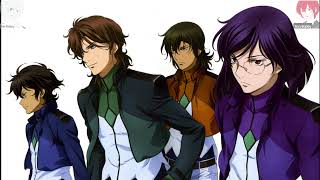 Mobile Suit Gundam 00 Opening 3 Full Hakanaku mo Towa no Kanashi Uverworld Lyrics [upl. by Reibaj]