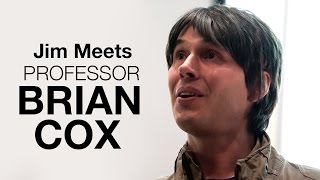 Jim meets Professor Brian Cox  University of Surrey [upl. by Hourihan]