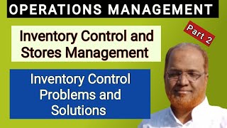 Operations Management I Problems and Solutions on Inventory Management I Part 2 I Hasham Ali Khan I [upl. by Isnam425]