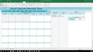 Dynamic Appointment Scheduler  Calendar Monthly View [upl. by Chon]