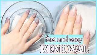 💅Fastest and Easiest Method to Remove Dip Powder Manicure in Only 5 Minutes 😱 [upl. by Eninotna]