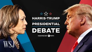 Full Debate Harris vs Trump in 2024 ABC News Presidential Debate  WSJ [upl. by Jewel]