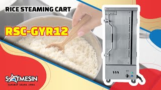 Rice Steaming Cart RSCGYR12 [upl. by Treulich749]