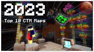 Top 10 BEST 2023 Minecraft Maps CTM Maps [upl. by Kerr700]