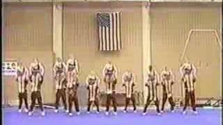 20002001 North Carolina State Cheerleading Skills Tape [upl. by Nemad]