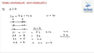 SAYFA 3536 2 ÜNİTE TEMEL KAVRAMLAR SAYI KÜMELERİ 2 [upl. by O'Dell498]