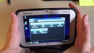 FZM1 Panasonic Toughpad Walkthrough [upl. by Bullough]