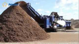 Peterson 5710C Mulch ReGrind with Two Loaders [upl. by Genevra]