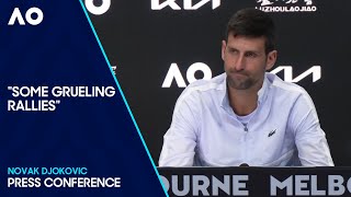 Novak Djokovic Press Conference  Australian Open 2024 First Round [upl. by Atirahs196]