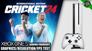 Cricket 24  Xbox One Gameplay  FPS Test [upl. by Urana364]