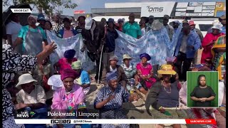 Elderly SASSA grant beneficiaries in Limpopo demand physical cash payment points [upl. by Ahsiekan]