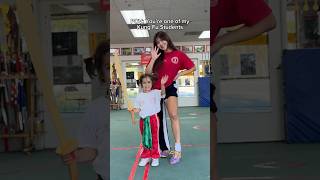 POV You’re One Of My Kung Fu Students… Her Reaction Is EVERYTHING🥹 martialarts kungfu shorts [upl. by Hilary]