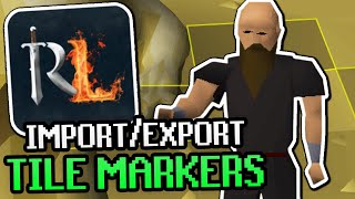 How to Import and Export Tile Markers in Runelite OSRS [upl. by Chapen]