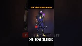 JANUARY 2025 BOOYAH PASS FREE FIRE 🔥NEXT MONTH BOOYAH PASS FF shorts freefire [upl. by Eeliram941]