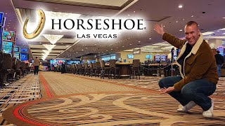 Why The Horseshoe is the BEST Hotel in Las Vegas [upl. by Adnolehs]