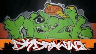 Graffiti Wildstyle Letters  NEZK Request [upl. by Greenes]